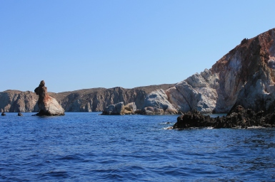 rotsen zee Cycladen Zonvakantie Hotel
