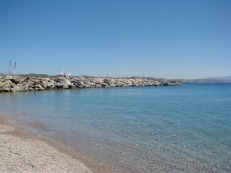 kamari strand zonvakantie kos griekenland