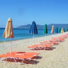 Pythagorion beach strand samos griekenland vakantie