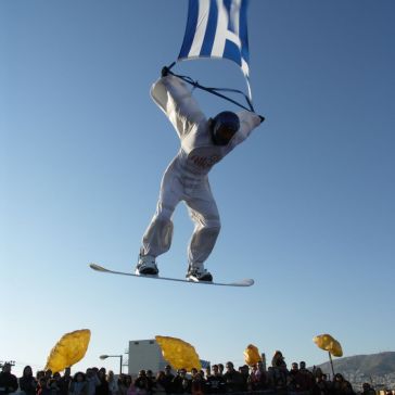 wintersport griekenland vakantie