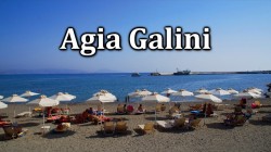 Agia Galini mooie badplaats Griekenland